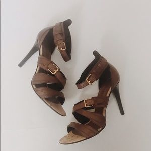 Burberry heel sandals